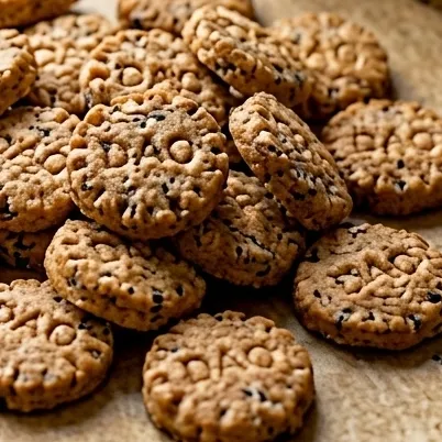 [CRACK_OLIN_THYM] Sablés Apéritifs Olives Noires & Thym Bio (100g) – Saveurs Méditerranéennes