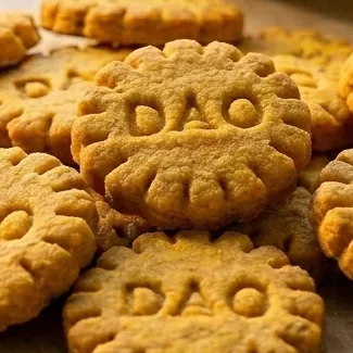 [CRACK_CURRY] Sablés Apéritifs Curry Indien Bio (100g) – Épicés & Colorés